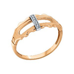 Кольцо из золота CORONA К5253