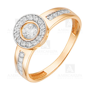 Кольцо из золота кл3694-01