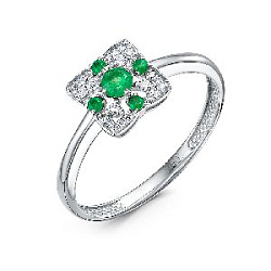 Кольцо с бриллиантом 5-7045-103-1Б-Из