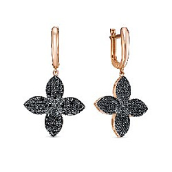 Серьги из золота BERGER 120106 ч