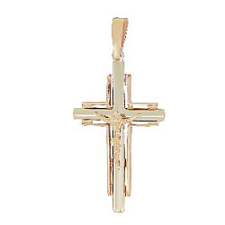 Подвеска крест из золота KARATOV Т13006709