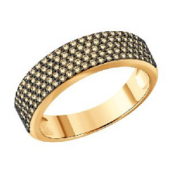 Кольцо с бриллиантом SOKOLOV 1012209 №25 34