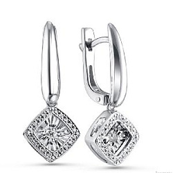 Серьги с бриллиантом grigoriev 02-12-5499-31-00-1