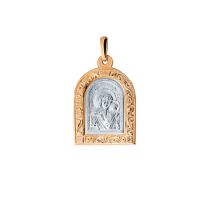 Подвеска икона из золота Аврора 740350