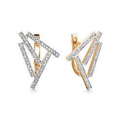 Серьги с бриллиантом Brilliant Style 4202-210