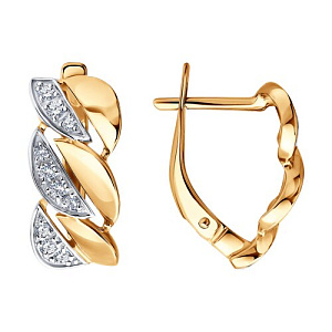 Серьги из золота SOKOLOV 0200892