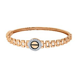 Браслет жесткий из золота CORONA бр5031