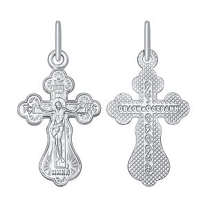 Подвеска крест из золота SOKOLOV 120050-3