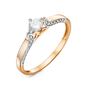 Кольцо помолвочное из золота RUSGOLDART 1392307 1 1 1