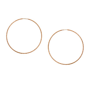 Серьги кольца из золота BERGER 020050-12