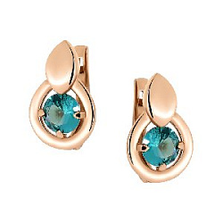 Серьги из золота ELEGANT GOLD 20468-1