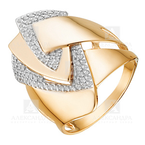 Кольцо из золота кл3473-01