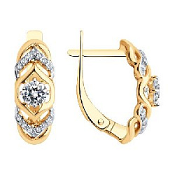 Серьги из серебра SOKOLOV 93020778