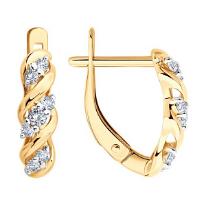 Серьги из золота SOKOLOV 0200565