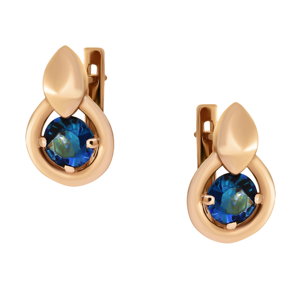 Серьги из золота ELEGANT GOLD 20468-1