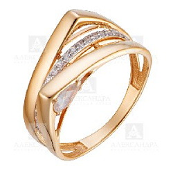 Кольцо из золота кл3644-01