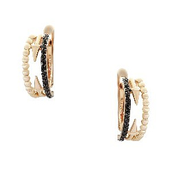 Серьги из золота CORONA с4459