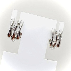 Серьги из серебра АРИНА 1053282-01110