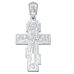 Подвеска крест из серебра SOKOLOV 94120091
