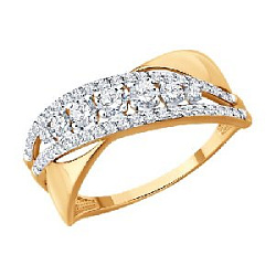 Кольцо из золота SOKOLOV 019828