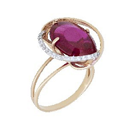 Кольцо из золота CORONA 01-2695