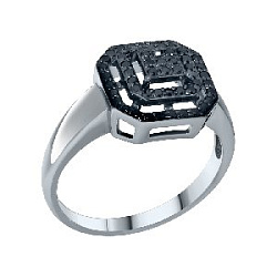 Кольцо с бриллиантом BELLISSIMA К/350-205