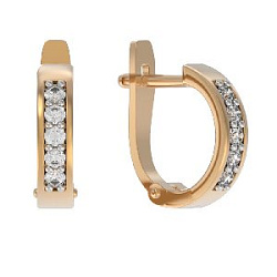 Серьги с бриллиантом АРИНА 1039222-11240