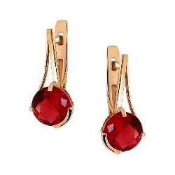 Серьги из серебра 20-319-руб