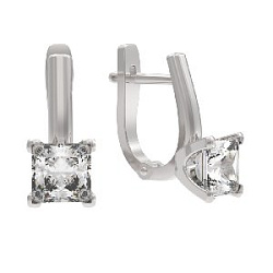 Серьги из серебра АРИНА 1039022-01210