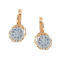 Серьги из золота АЛЕКСАНДРА кл1735а-01