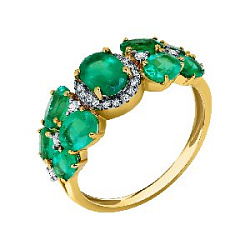 Кольцо с бриллиантом SARGON R1067-2010