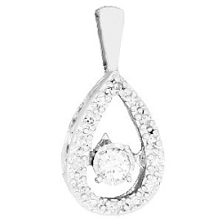 Подвеска с бриллиантом Бриант PWI8187D