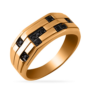 Кольцо мужское из золота САНИС 01-540111