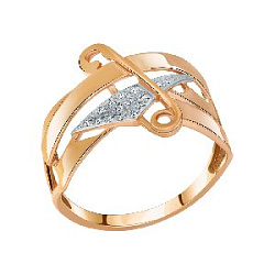 Кольцо из золота АЛЕКСАНДРА кл3975-01