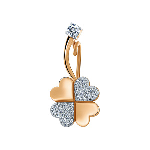 Брошь из золота RUSGOLDART 4614507 1 1 1