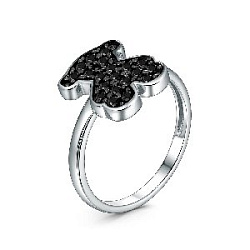 Кольцо из серебра Серебро России TS-42-02рч