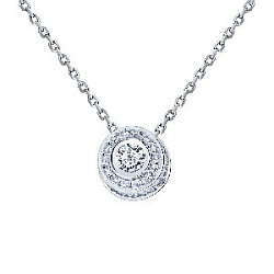 Подвеска с бриллиантом Арт-Модерн 050502