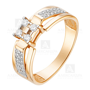 Кольцо из золота кл3709-01