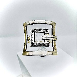 Кольцо из серебра Сереброника КЛ005-75