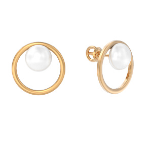 Серьги пуссеты из золота АРИНА 1047562-11250