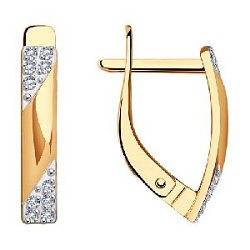 Серьги из золота SOKOLOV 51-120-01609-1