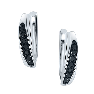 Серьги из серебра INCRUA ETL-054-E-BS