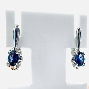 Серьги из серебра С-634р