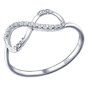 Кольцо из серебра SOKOLOV 94011436