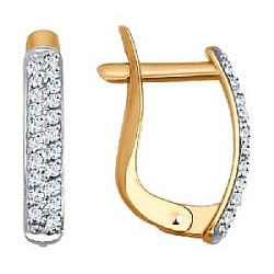 Серьги из золота SOKOLOV 027265