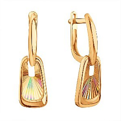 Серьги из золота KARATOV Т10062Г949