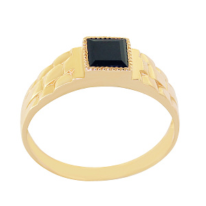 Кольцо мужское из золота Статус 51-48-139