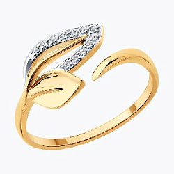 Кольцо из золота SOKOLOV 019852