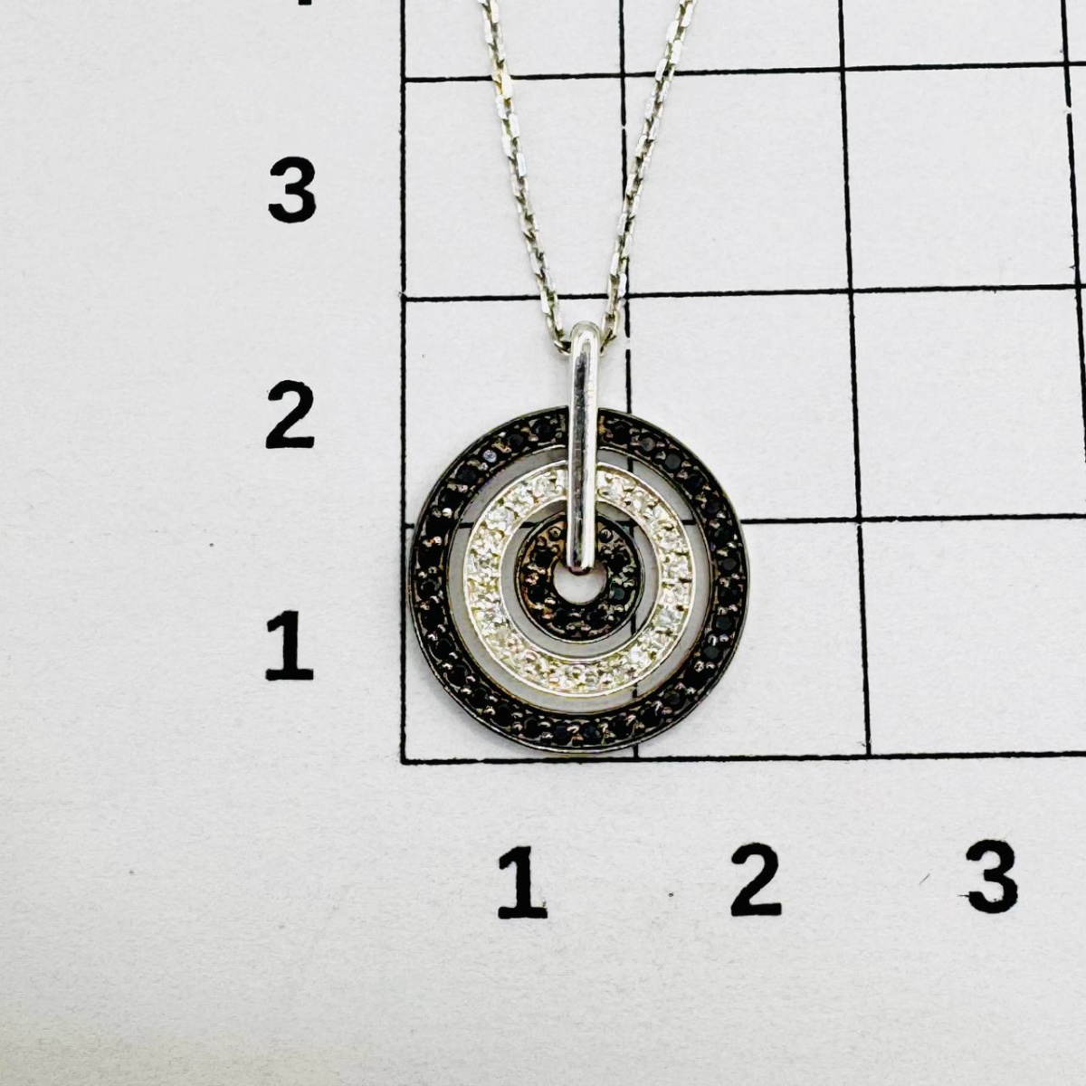 Колье с бриллиантом SOKOLOV 7070017-3