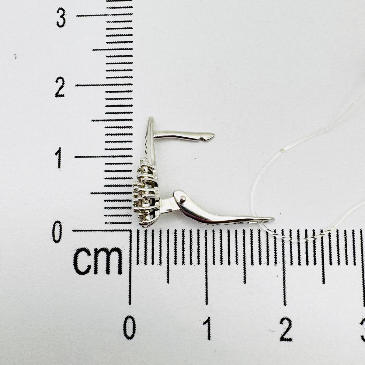 Серьги с бриллиантом АЛЬКОР 26298-200